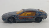 Vintage 1969 Lesney Matchbox Superfast Lamborghini Marzal No. 20 Blue (Red Originally) Die Cast Toy Dream Car Vehicle