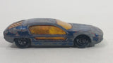 Vintage 1969 Lesney Matchbox Superfast Lamborghini Marzal No. 20 Blue (Red Originally) Die Cast Toy Dream Car Vehicle