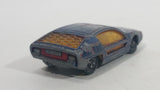 Vintage 1969 Lesney Matchbox Superfast Lamborghini Marzal No. 20 Blue (Red Originally) Die Cast Toy Dream Car Vehicle