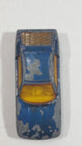 Vintage 1969 Lesney Matchbox Superfast Lamborghini Marzal No. 20 Blue (Red Originally) Die Cast Toy Dream Car Vehicle