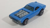 VHTF RARE Vintage 1971 Hot Wheels Bye Focal Red Lines Enamel Blue Die Cast Toy Car Vehicle Original Hong Kong