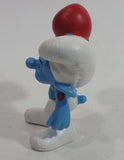 2011 Peyo "Hefty" Weight Lifting Body Builder PVC Toy Figure McDonald's Happy Meal