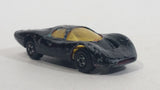 Vintage 1969 Lesney Matchbox Superfast Ford Group 6 Black (Originally Magenta Crimson Pink) Die Cast Toy Car Vehicle
