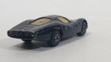 Vintage 1969 Lesney Matchbox Superfast Ford Group 6 Black (Originally Magenta Crimson Pink) Die Cast Toy Car Vehicle