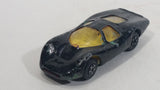 Vintage 1969 Lesney Matchbox Superfast Ford Group 6 Black (Originally Magenta Crimson Pink) Die Cast Toy Car Vehicle