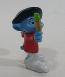 2011 Peyo "Painter" Artist Smurfs PVC Toy Figure McDonald's Happy Meal