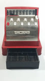 Vintage Western Stamping Company Tom Thumb Painted Red Metal Mechanical Cash Register Toy - Pat. No. 3045902