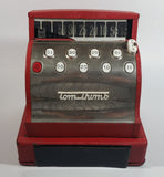 Vintage Western Stamping Company Tom Thumb Painted Red Metal Mechanical Cash Register Toy - Pat. No. 3045902