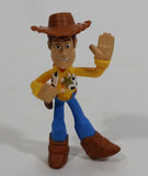Disney Pixar Mattel Toy Story 3 Mini Buddy Figure T2132 Waving Woody 2 5/8" Tall