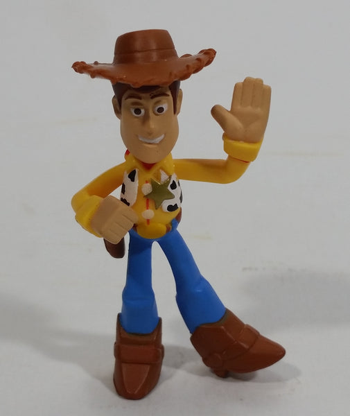 Disney Pixar Mattel Toy Story 3 Mini Buddy Figure T2132 Waving Woody 2 5/8" Tall