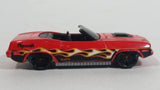2013 Hot Wheels Showroom Heat Fleet Plymouth Barracuda Convertible Red Die Cast Toy Muscle Car Vehicle