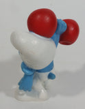 2011 Peyo "Hefty" Weight Lifting Body Builder PVC Toy Figure McDonald's Happy Meal