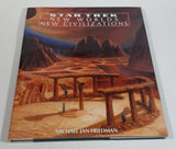 Star Trek New Worlds New Civilizations Hard Cover Book - Michael Jan Friedman