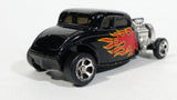 Maisto '34 Ford Hot Rod Black w/ Flames 1/64 Scale Die Cast Toy Car Vehicle