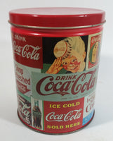 1993 Coca-Cola Coke Soda Pop Carriage Trade Mini Twist Pretzels Nostalgic Tin Beverage Advertising Collectible