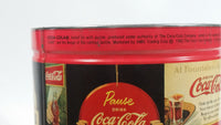 1993 Coca-Cola Coke Soda Pop Carriage Trade Mini Twist Pretzels Nostalgic Tin Beverage Advertising Collectible