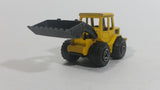 Vintage Majorette Tracto Bull Dozer Front End Loader No. 211 & 263 Yellow Black 1/87 Scale Die Cast Toy Construction Equipment Vehicle