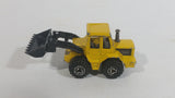Vintage Majorette Tracto Bull Dozer Front End Loader No. 211 & 263 Yellow Black 1/87 Scale Die Cast Toy Construction Equipment Vehicle