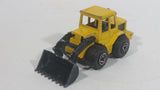 Vintage Majorette Tracto Bull Dozer Front End Loader No. 211 & 263 Yellow Black 1/87 Scale Die Cast Toy Construction Equipment Vehicle