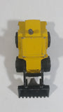 Vintage Majorette Tracto Bull Dozer Front End Loader No. 211 & 263 Yellow Black 1/87 Scale Die Cast Toy Construction Equipment Vehicle