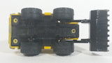 Vintage Majorette Tracto Bull Dozer Front End Loader No. 211 & 263 Yellow Black 1/87 Scale Die Cast Toy Construction Equipment Vehicle