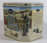 Cadbury's Festive Canisters Caramilk Fudge Chocolate Bar Snack Metal Tin Collectible