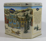Cadbury's Festive Canisters Caramilk Fudge Chocolate Bar Snack Metal Tin Collectible