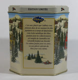 Cadbury's Festive Canisters Caramilk Fudge Chocolate Bar Snack Metal Tin Collectible