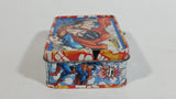 DC Comics Superman Super Hero Character Small Hinged Tin Keepsake Trinket Container
