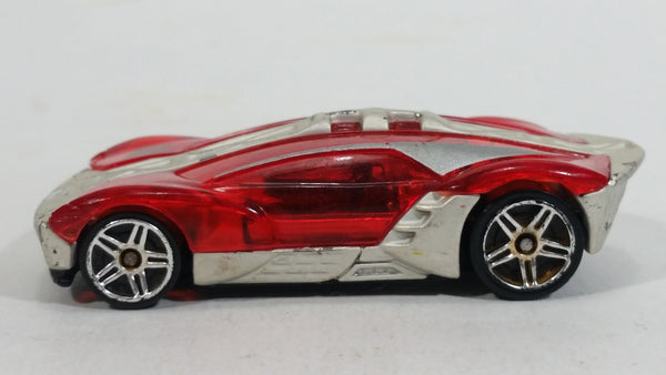 2005 Hot Wheels First Editions Realistix Split Decision Silver Red Die Cast Toy Car Vehicle