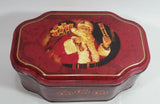 Oh Henry! OH OH OH Santa Claus Christmas Holiday Red Tin Container Collectible