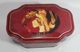 Oh Henry! OH OH OH Santa Claus Christmas Holiday Red Tin Container Collectible