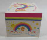 2003 TCFC Care Bears 'Color Each Day in a Rainbow Ray!' Wind Up Musical Keepsake Trinket Box - Plays "Care Bear"