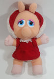 Vintage 1987 The Muppets Miss Piggy Plush Stuffed Animal Pig Character 11" Tall