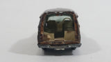 Vintage 1975 Tomy Tomica Toyota Ambulance 1/70 Scale Painted Brown (Originally White) No. 40 Die Cast Toy Car Vehicle