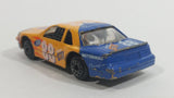 Vintage Zee Toys Dyna Wheels Ford Thundebird Stock Car #88 STP GTX D101 Orange and Blue Die Cast Toy Race Car Vehicle