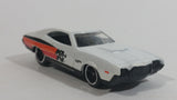 2013 Hot Wheels Performance Workshop '72 Ford Gran Torino Sport White K&N Die Cast Toy Muscle Car Vehicle