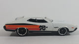 2013 Hot Wheels Performance Workshop '72 Ford Gran Torino Sport White K&N Die Cast Toy Muscle Car Vehicle