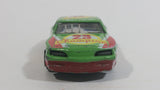 Vintage Zee Toys Dyna Wheels Ford Thundebird Stock Car #23 Champion Daytona D101 Green and Blue Die Cast Toy Race Car Vehicle