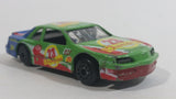 Vintage Zee Toys Dyna Wheels Ford Thundebird Stock Car #23 Champion Daytona D101 Green and Blue Die Cast Toy Race Car Vehicle