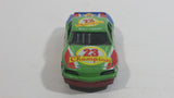 Vintage Zee Toys Dyna Wheels Ford Thundebird Stock Car #23 Champion Daytona D101 Green and Blue Die Cast Toy Race Car Vehicle
