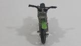 Vintage Honda Dirt Bike Motorcycle Lime Green and Black Die Cast Toy Motorbike Vehicle - Hong Kong