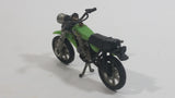 Vintage Honda Dirt Bike Motorcycle Lime Green and Black Die Cast Toy Motorbike Vehicle - Hong Kong