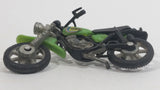 Vintage Honda Dirt Bike Motorcycle Lime Green and Black Die Cast Toy Motorbike Vehicle - Hong Kong
