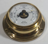 FCC Precision Company Brass Cased Barometer Wall Hanging or Wood Mount
