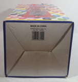 Antique Style Metal and Glass Globe Red Colored 11 1/2" Tall Candy Gumball Dispenser With Original Box