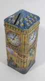 Churchill's Peter Pan Big Ben Clock 3D Metal Tin Coin Bank Collectible