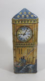 Churchill's Peter Pan Big Ben Clock 3D Metal Tin Coin Bank Collectible