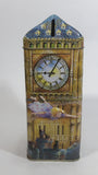 Churchill's Peter Pan Big Ben Clock 3D Metal Tin Coin Bank Collectible
