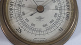 Shortland Smiths British Made Barometer Instrumentation Gauge with Cracked Lens For Repair or Parts